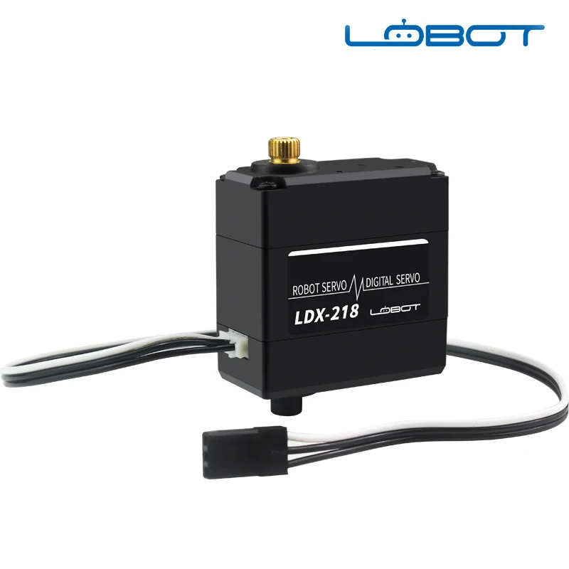 

LewanSoul 15kg/17KG LDX-218 Metal Gear Two-axis Digital Servo Motor 180 Degree Robot DIY