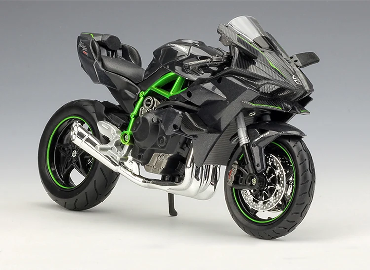 MAISTO 1:12 Kawasaki Ninja H2R H2 R мотоцикл литой металлический велосипед Модель для детей подарки на день рождения