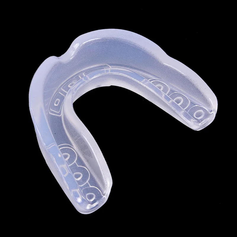 1 Set New Shock Sports Mouthguard Mouth Guard Teeth Protect for Boxing Basketball Top Grade Gum Shield