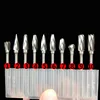 10pcs 3*6mm Tungsten Carbide 8 Flutes Rotary Burrs Point File Cutter Drill Bit ► Photo 1/4
