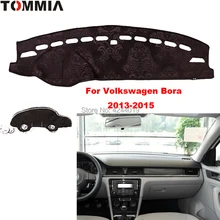 TOMMIA приборной панели крышки тире коврик для автомобиля от Солнца Анти-УФ покрытие для приборной панели коврик для приборной панели автомобиля для Volkswagen Bora 2013