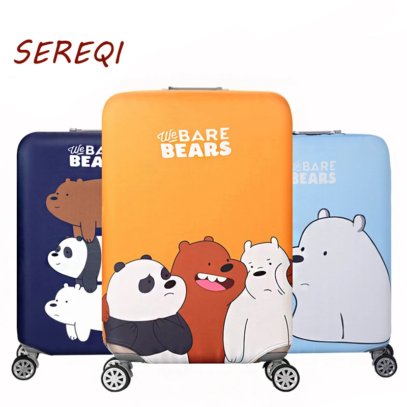 

Cartoon bear Luggage Protection Cover Trolley Case Dustproof Elastic Cover Travel Accessories For 18-32 Inch Suitcase Cover