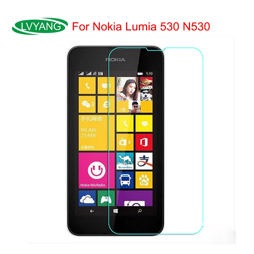Для Nokia Lumia 530 N530 Стекло закаленное для N Экран протектор Плёнки | Мобильные