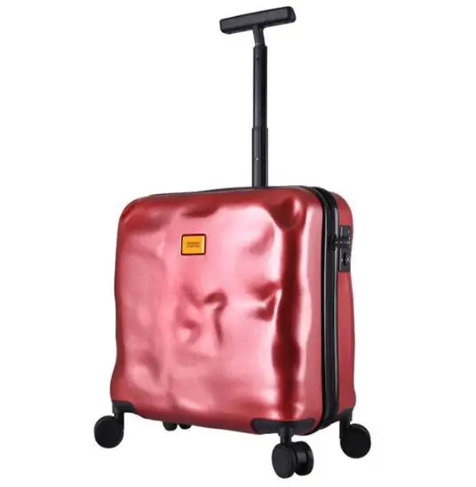 zipper style CARRYLOVE 1" дюймовый Спиннер для переноски чемодана кабины чемодан для поездок предварительно поврежденная сумка на тележке - Цвет: zipper style