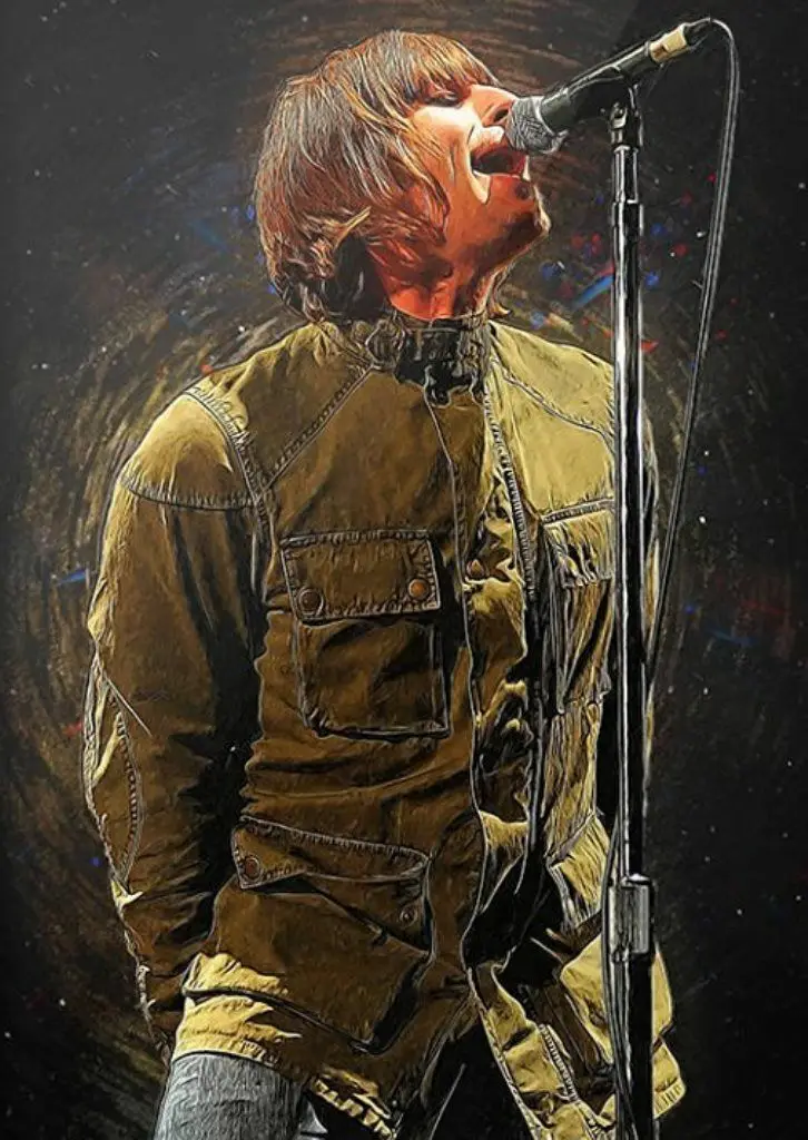 

Liam Gallagher Oasis SILK POSTER Decorative Wall painting 24x36inch