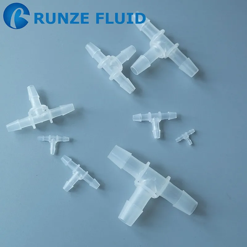 

Flexible Tube Plastic Tee Joint Fittings High Quality