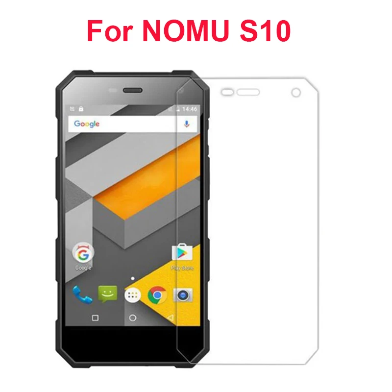 Закаленное стекло для NOMU S10 Защитная пленка экрана 5 0 Дюйма 9H с защитой от царапин