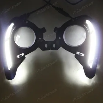 

1 PAIR AUTO LAMPS Car styling for M/azda 2 2015 daytiime running lights