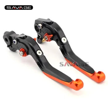 

For KTM 690 DUKE /SMC-R/ Enduro R 2014 2015 2016 Motorcycle Accessories Adjustable Folding Extendable Brake Clutch Levers Black