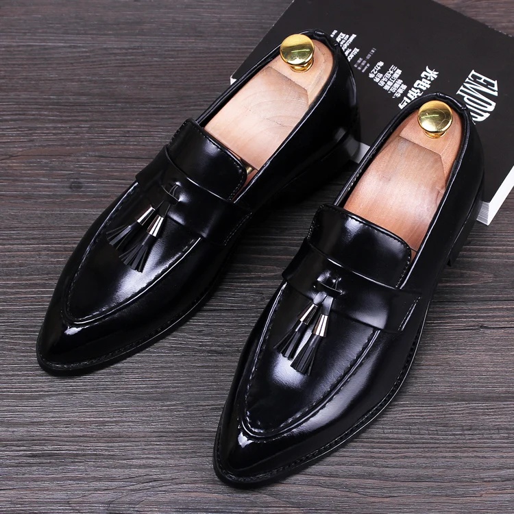 Anti Mocassins Básica vermelho Sola Preto Confortáveis Sapatos Moda prata oposição Dropshipping Apartamentos Homens 2018 Do Vintage wxaCaT