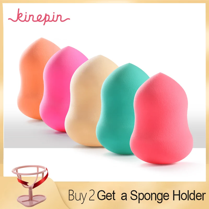 Beste KINEPIN Make Up Spons Miracle Beauty Cosmetische Poeder Puff Make Up Foundation Mengen Gereedschap 1 st Groeien Groter in Water Kalebas vorm