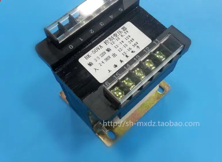 

6.3V-12V-24V-36V 1.3A Transformer 220V-380V input Isolation transformer 50VA Control transformer copper Safe anti-interference