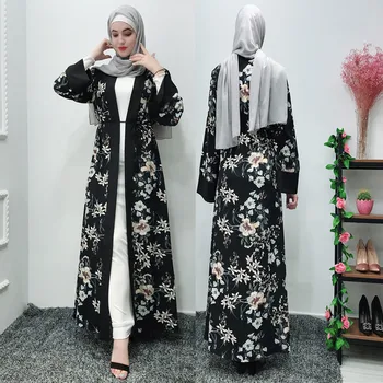 

Womail Muslim Abaya Women Dubai Kaftan Islam Long Maxi Dress Elegant Muslim Party Dubai Style Loose Middle East fashion 2019 A26