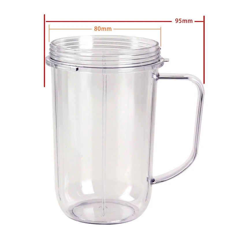 1pc Replacement Juicer Cup Mug with Handle for 250W Magic Bullet Juice Blender