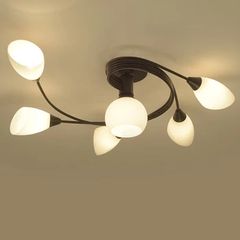

Modern LED Chandelier Ceiling Lamp Indoor Illuminate Lighting avize modern salon lustres Childern Ceiling Lights