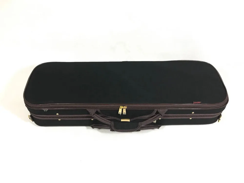 

High Quality Foamed Oblong Violin 4/4 Case!Light Weight Free Shipping