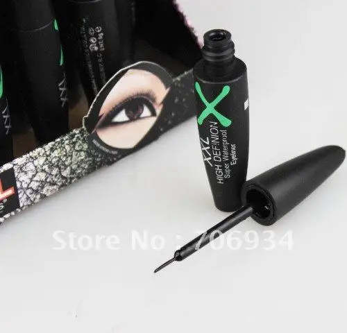 

24pcs/lot Black Colours Liquid Eyeliner With Display Stand Super Waterproof High Defintion 6ml 8410#