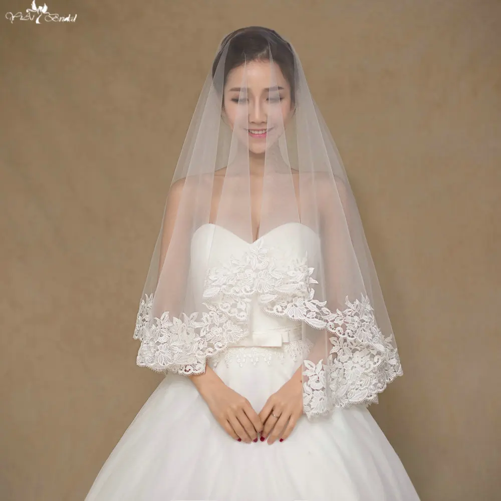 off white bridal veils