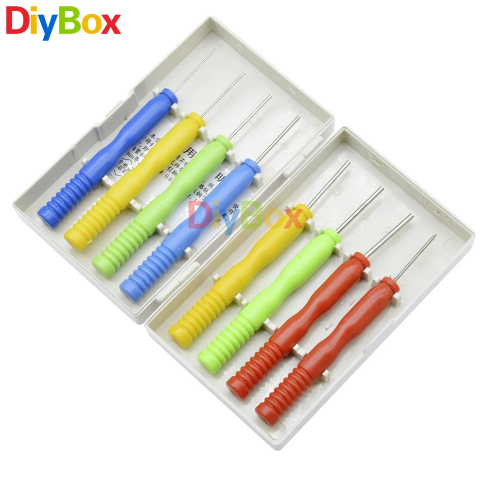 Buy 1Set 8Pcs Hollow needles desoldering tool