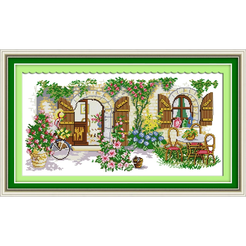 Everlasting Love Ideal House китайские наборы крестиков экологичный хлопок Печатный 11CT DIY