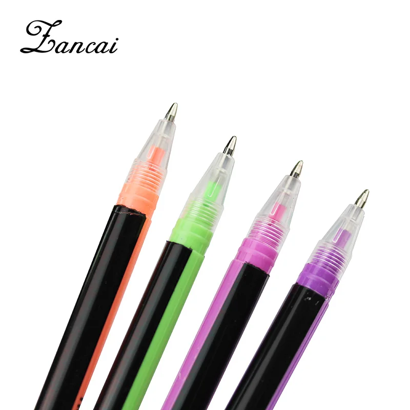 ZANCAI 24pcs Stationery Highlighter Pens for School Portable Marker