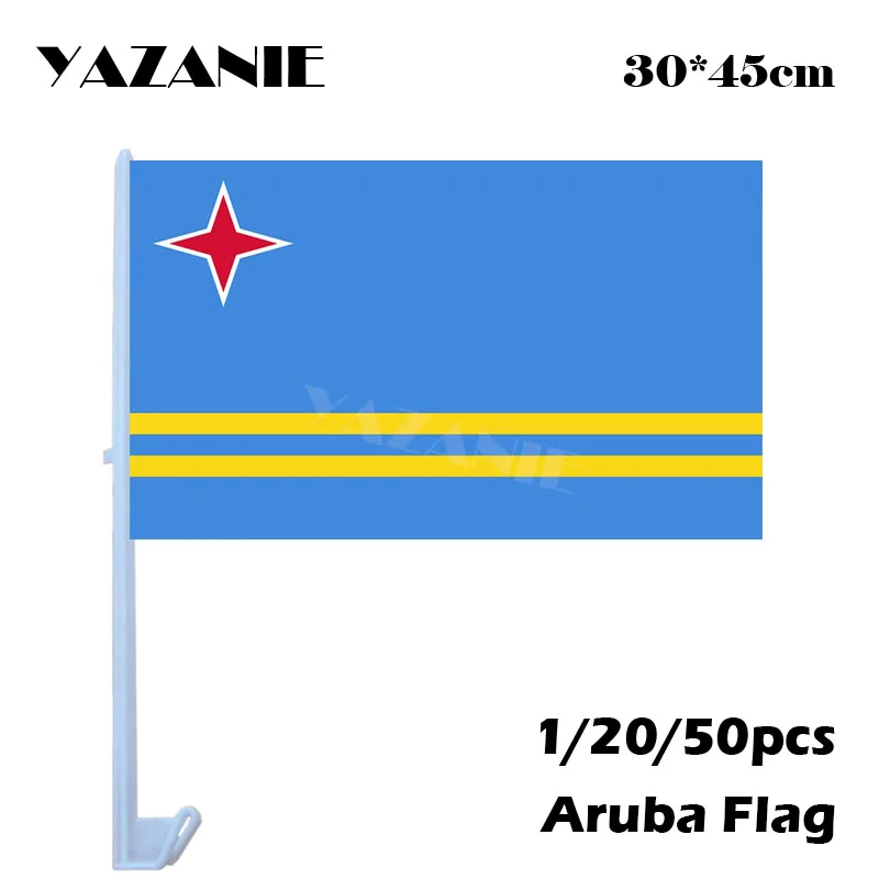Флаги и баннеры для окон Арубы yazania 30*45 см 1/20/50 шт. | Дом сад