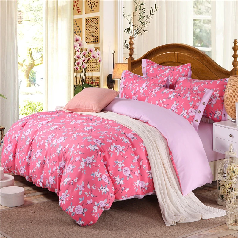 

Cotton Luxury Bedding Set Duvet Cover Set King Twin Queen Size Wedding Bed Set Include One Quilt cover Two pillowcase Hot Sale