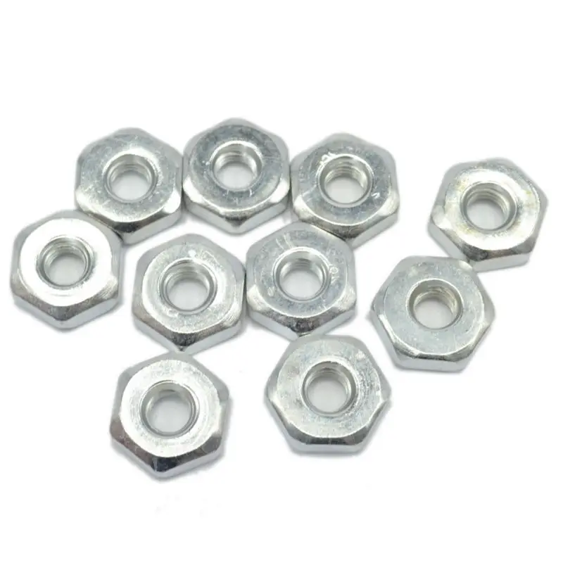 10PCS M8 Heaxgon Bar Nut for Stihl MS170 MS180 017 018 MS191 MS210