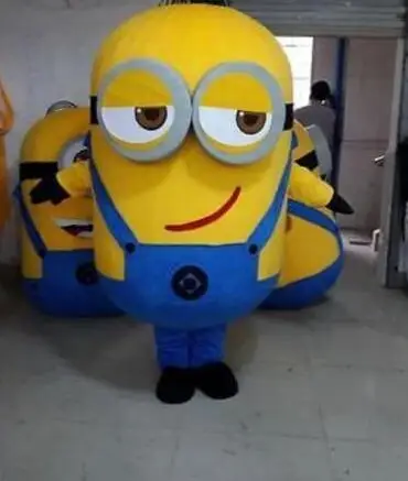 

NEW STYLE New Minions Despicable Me cartoon Mascot Costume Fancy Dress Animal mascot costume free shipping