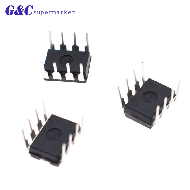 10 шт. NE555P NE555 DIP 8 одиночный биполярный таймер IC заводская цена BSG|Интегральные