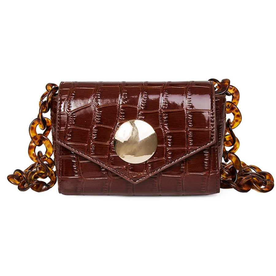 

2019 Stone Pattern Waist Bags Women Designer Fanny Pack Fashion Belt Bag Female Mini Waist Pack Pu Leather Messenger Bolsa New