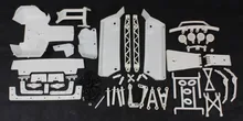 High-strength nylon assembly kit for 1/5 scale HPI Rovan Baja 5T/5SC king motor truck 85142