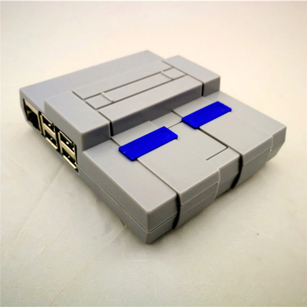 

Retro Protection Enclosure Box for Raspberry Pi 3 Model B+/3B/2B/B+ New Housing Case Shell Cover Can Install Cooling Mini Fans