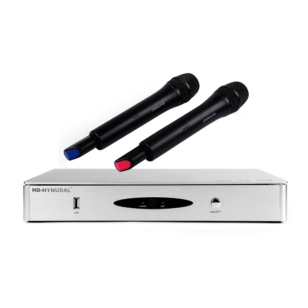 HD HYNUDAL домашний KTV караоке плеер 4 ТБ HDD китайская Поющая машина с 80K песнями +