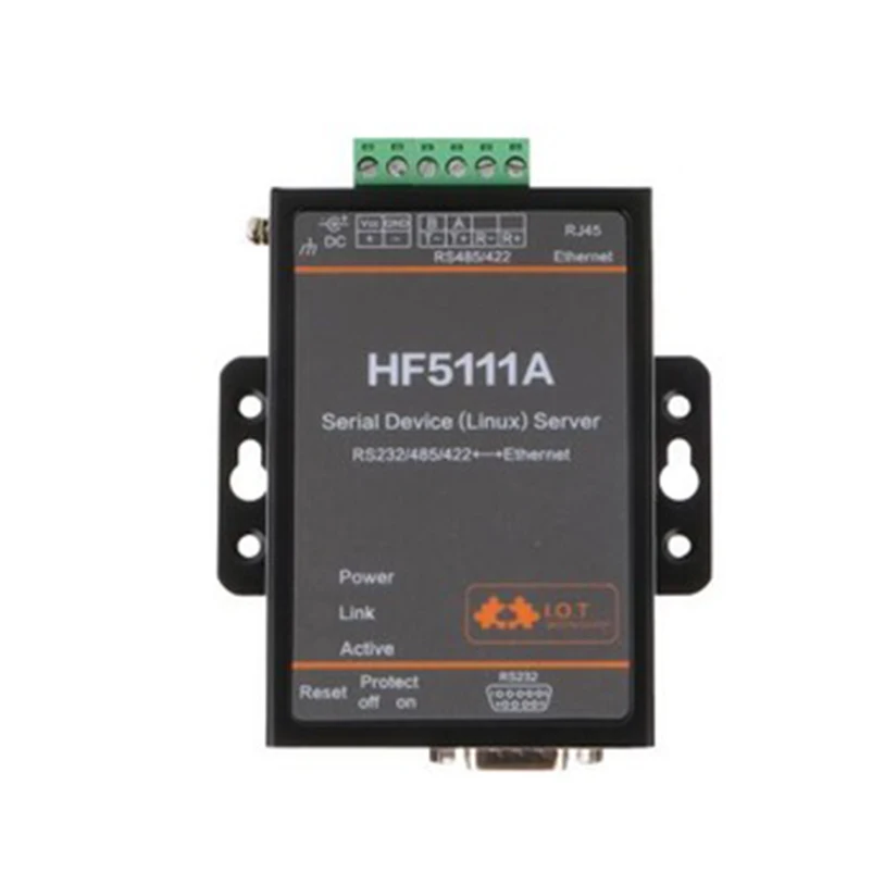 Последовательный модуль преобразователя сервера Ethernet HF5111A RS232 RS422 RS485 на Linux с