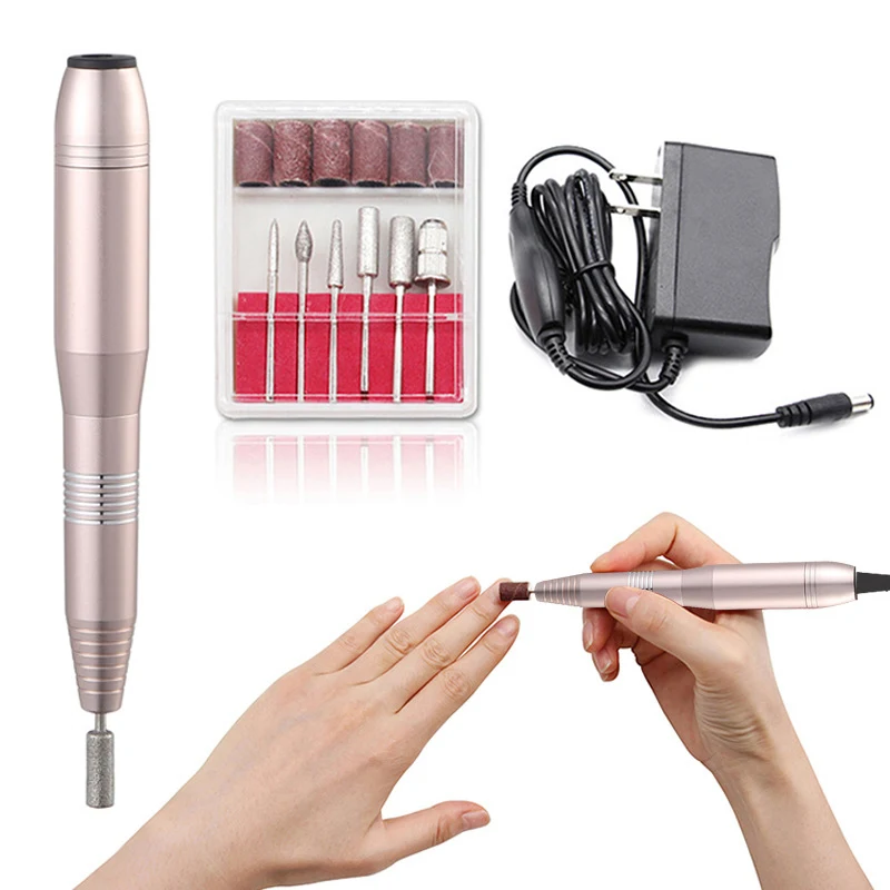 

Professional Electric Nail Drill File Machine Kit Manicure Nail Art Pedicure Polisher FM88