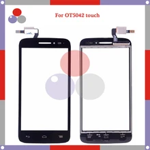Высококачественная 4 дюймовая сенсорная панель для Alcatel One Touch POP 2