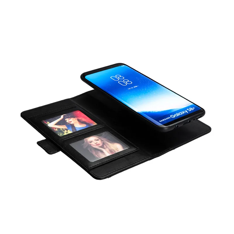 2 в 1 съемный чехол S8 для samsung Galaxy S8 Plus чехол-кошелек кожаный чехол-книжка для samsung S8+ Чехлы на заднюю панель с магнитом