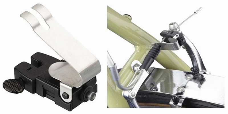 Top MTB Mini V Brake Bike Light Tail Rear Bicycle Light Cycling LED Light High Brightness Waterproof Lamp Cycling Accessories 6