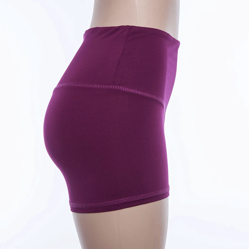 Компрессионные дышащие шорты для бега женские спортивные шорты короткий, зауженный крой полюс Короткие Фитнес тренировки эластичные шорты для йоги спортивная одежда низ