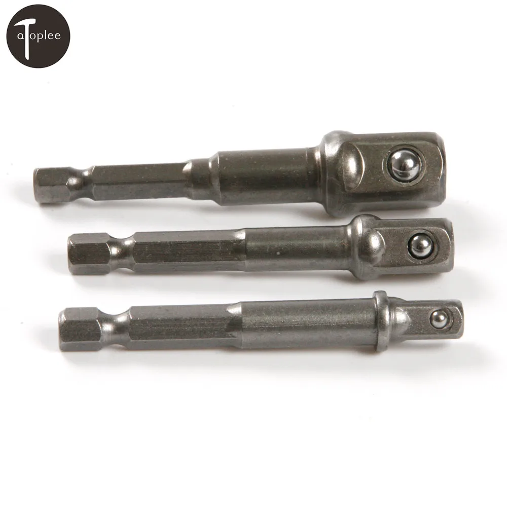 3 шт. адаптер для дрели 1/4 дюйма 3/8 1/2 | Инструменты