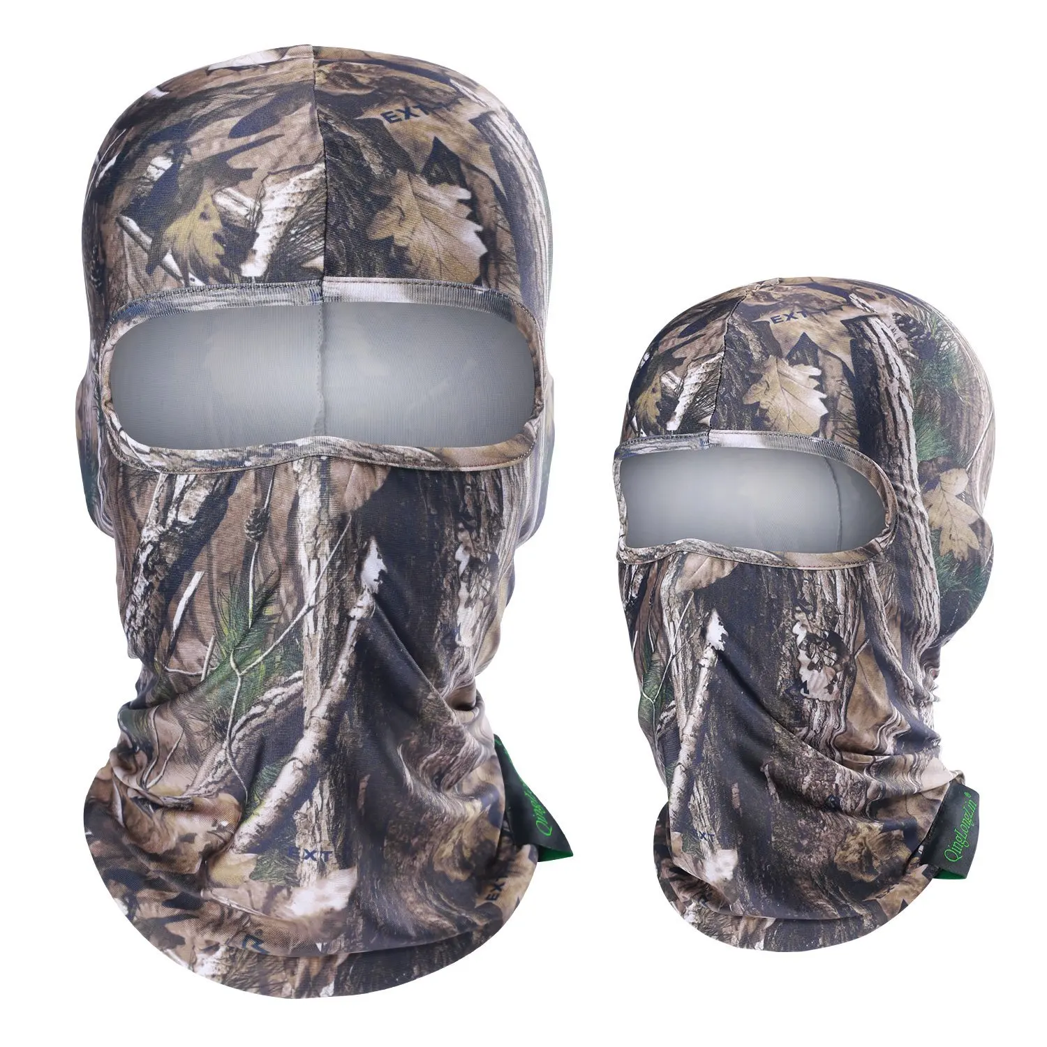 

Breathable Real Tree Camouflage Jungle Bionic Balaclava Tactical Military Army Bicycle Paintball Cap Hats Protect Full Face Mask