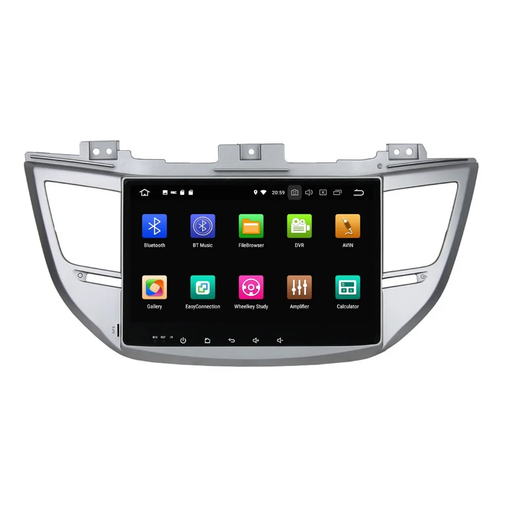Sale 4GB+32GB 10.1" Octa Core Android 8.0 Car Stereo DVD Player for Hyundai Tucson ix35 2015 2016 4GB RAM Radio GPS WIFI Bluetooth 5