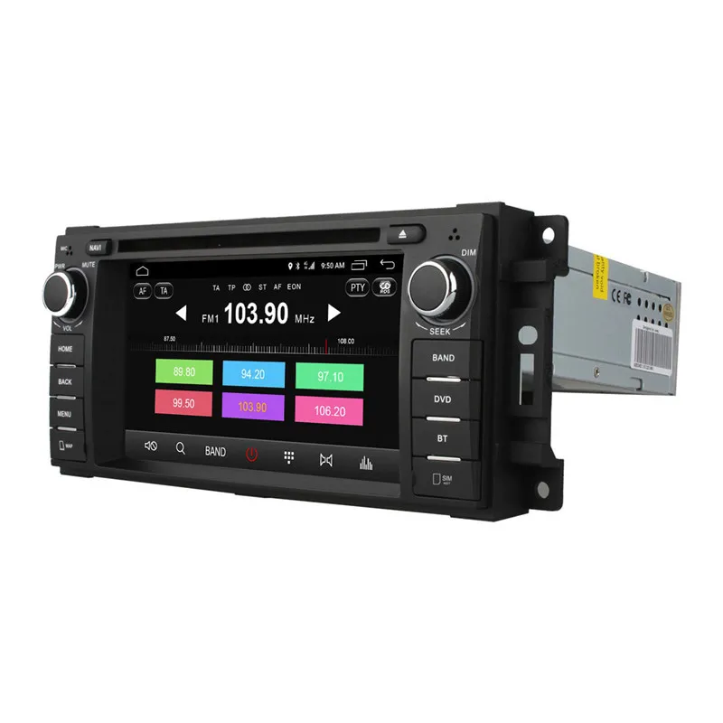 Cheap Octa 8 Core 4G Android 6.0 Car DVD Radio GPS For DODGE RAM 1500 2500 3500 Pickup Trucks Avenger Caliber Challenger Dakota Dura 3