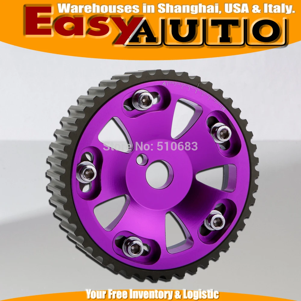 

CAM GEAR FOR Cel*ca 2.0L 3SGTE 3S-GTE 2pcs/pair purple color