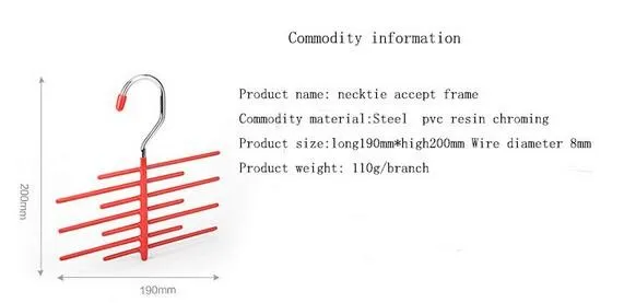 Стойка для галстуков 12 крючков галстук-бабочка висит Dip Нескользящие металла галстук-бабочка для хранения Подставка-дисплей стойки качественное пальто стеллажи для выставки товаров