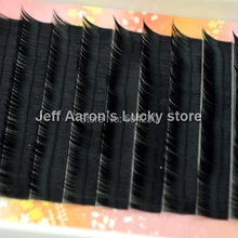 Высокое качество 3 Лотки 0.07 C Curl норки индивидуальный черный ресницы расширение лоток ресниц 12 мм 10 мм 8 мм c-Lash