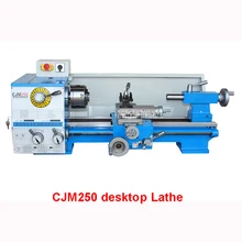 Shipping by sea CJM250 desktop metal processing machine home small machine general industrial lathe 220V/380V speed 80-1600R/min Shipping by sea CJM250 desktop metal processing machine home small machine general industrial lathe 220V/380V speed 80-1600R/min