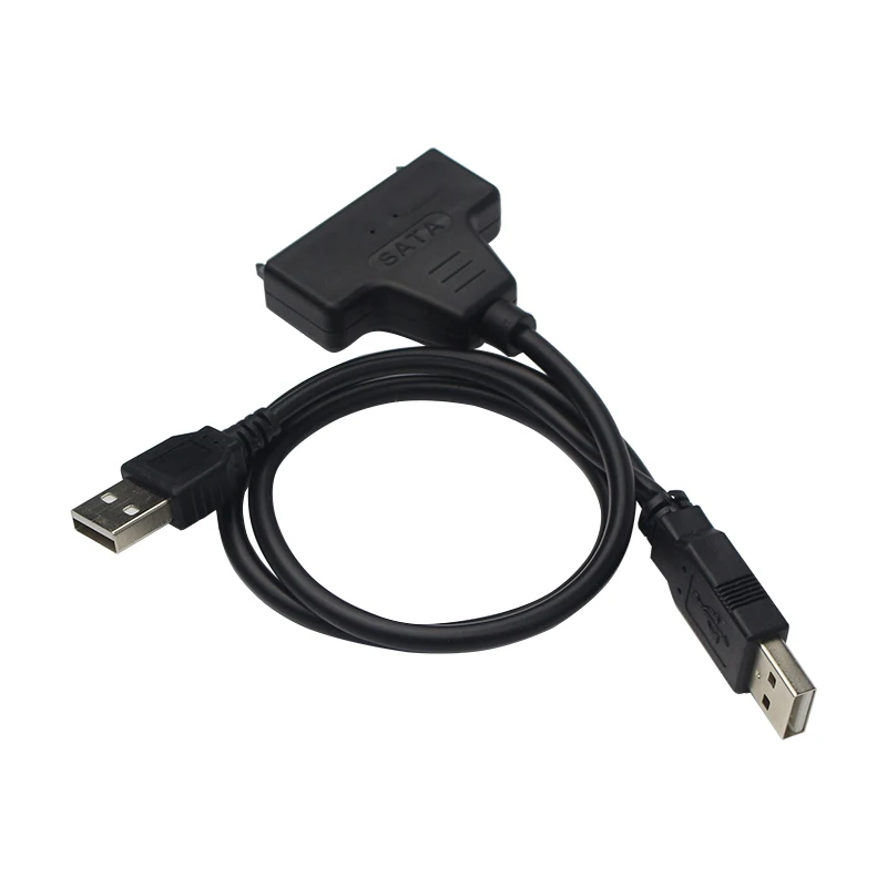 Горячий USB 2 0 на SATA 7 + 15 22 штыревой адаптер внешняя мощность для 5 &quotHDD жесткий диск