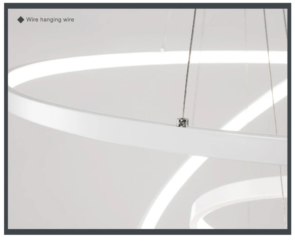 Светодиодный современный круглый подвесной светильник для Гостиная светильники лампы фонари подвесные потолочные светильники Lamparas блеск